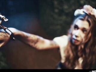 Hardcore Monster Banging Parody - Futanari Minotaur Medieval Dream with Ava Amira Swallowing Cum