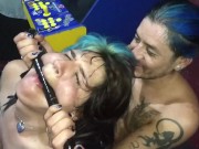 Amateur couple guy vs trans