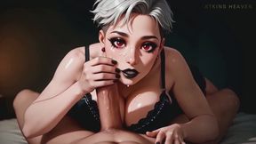 Mature With Big Tits Talks Dirty And Jerk You Off Until You Cum On Her Pretty Face
