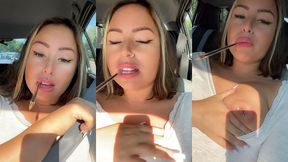 petit exhibition en voiture