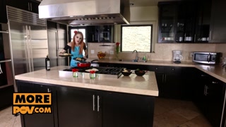 POV - Screwing your dirty talking Spanish slut Amarna Miller