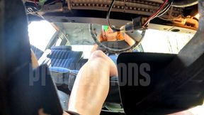 Vivian Teasing You in Athletic Sandals