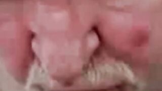 Daddy bear sucking cock