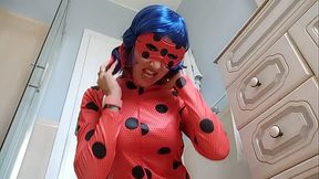 Hot ladybug cosplay amateur Chantal Channel
