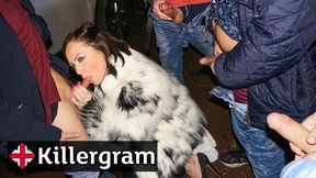 Model's brunette clip by Killergram