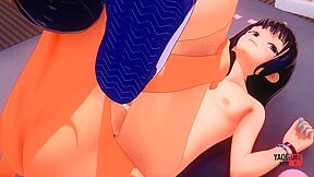 Yaoi - Sexy Femboy Fucked With Creampie - Asian Japanese Manga Anime Sissy Boy Game Gay Porn