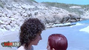 Steffy: 2 French Lesbians Fuckin in the Beach