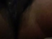 Ebony Cums HARD on Vibrator!!!