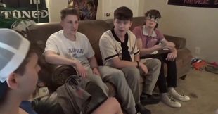 Hot guys doing kinky things with hard dicks