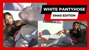 White Pantyhose Xmas Edition