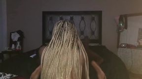 Thick ebony shemale fucks a guy from Baltimore