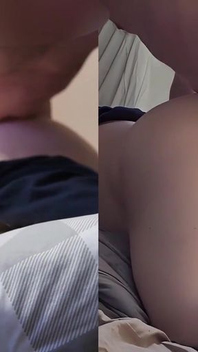 Key moment from &quot;What angle do you prefer? From the front or behind?&quot;