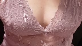 Sharing My Wife Boobs with Strangers - Virtual Sex with Housewife