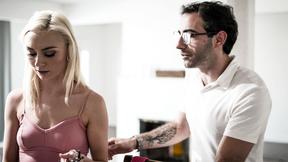 ”Horny huge cock tutor manipulates & fucks a petite teen college girl”