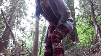 Wetting My Panties and Masturbating In Public