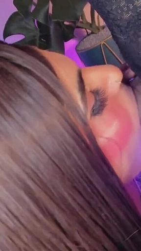 Sissy Bella Gets Her Friend's Mouth Fucked