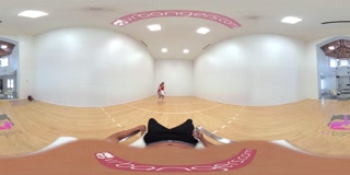 VR Bangers-[360°VR] DILLION and PRISTINE SCISSORING after NAKED Racquetbal