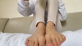 Foot fetish soaping asmr