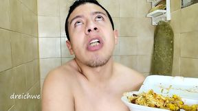 eating good pork, a delicious dish