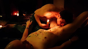 Candlelit Wax Play with Marcus Quillan