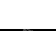 Twink boy caught jerking gets a surprise from his horny voyeur!