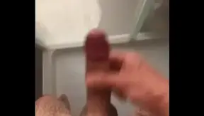 Shaved Guy Masturbates To Explosive Cumshot Shower In Hot Gay Scene