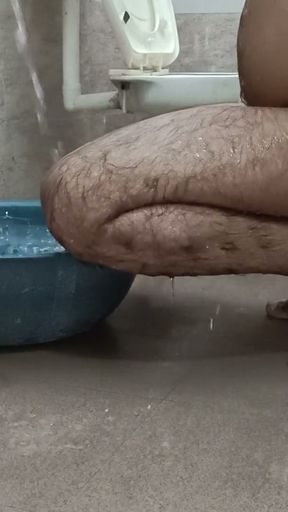 The fun of bathing naked is something else.   Clip 1