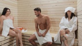 Trans Sauna Ecstasy Explodes in Sneaky Desire
