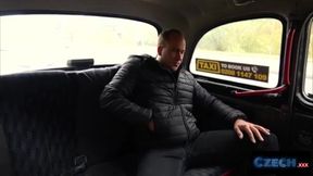 Czech Beauty Nathaly Cherie: Stunning Blonde Taxi Driver Delivers Intense Pleasure!