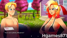 Blue-Haired Futanari Teases with Dual Pleasure in Steamy Hentai Fantasy