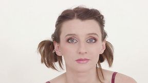 Amateur brunette Pauline Cooper gets analed by BBC with cum in mouth