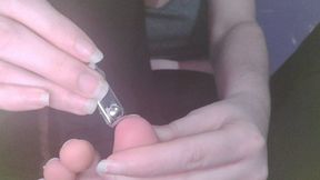 Long toenails are annoying and need to be cut.