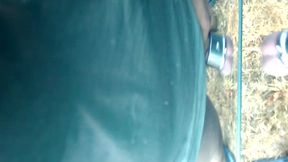 Testicles against sheet metal