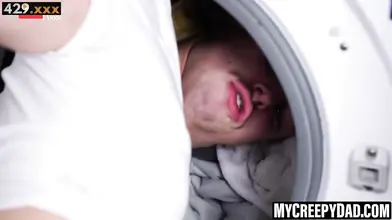 Twink's Horror Fucked In The Bathtub By Creeping Dad
