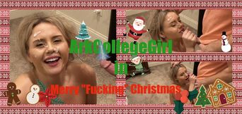 Merry Fucking Christmas with a Facial