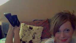 Hot Blonde Babe with Vibrator