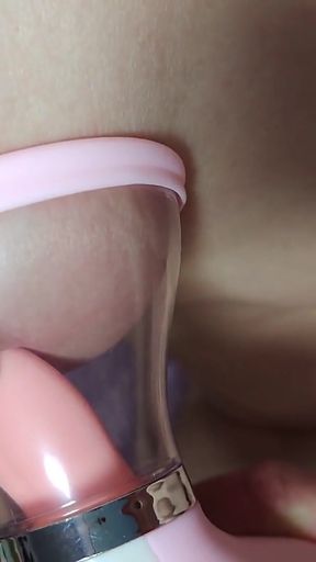 Vacuum pumping of small tits   Clip 1