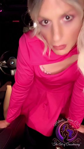 Epic moment from &quot;PINKY SISSY&#039;S SUV CAR JERKING&quot;