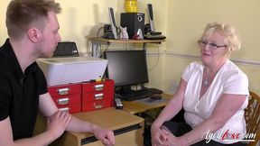 agedlove busty claire knight enjoying ride of her life