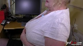 agedlove busty claire knight enjoying ride of her life