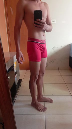 Those Red Briefs Are Practically Screaming Take Them off Already, Right