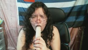 goth girl vs 14 inch cock