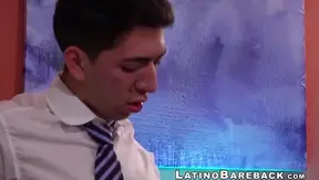 Tied-Up Latinos Enjoy Hard Anal and Doggy Style Bliss