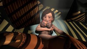 Helen Parr Fucking Secretly in the Attic