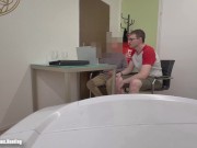 Mike Gets Fucked on a Consultation with the Broker for the First Time