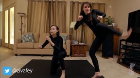 Ziva Fey And Mewchii Fey - Secret Agent **** Show Custom