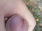 I walking in public place and jerk off cruising in the park