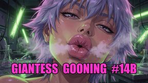 Giantess Gooning #14B: Surrender to Her Expanding Realm (Animated)
