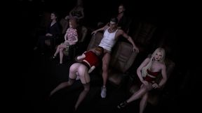Risky Public Sex in a Movie Theater