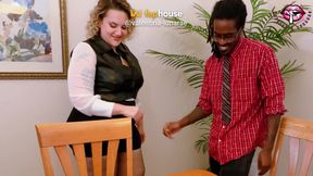 Office Slut Proves She's Qualified for the Job